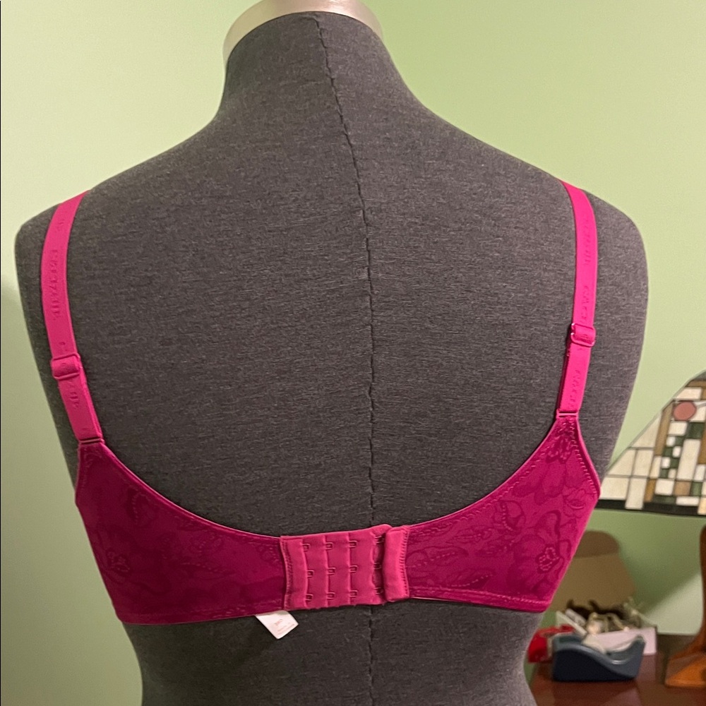 Cacique Fuchsia Look Lace Bra - Picture 7 of 12